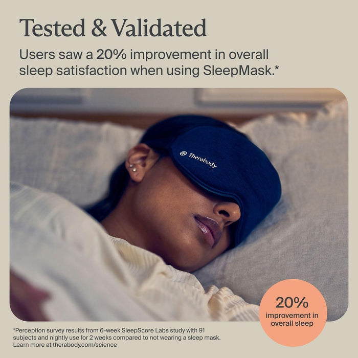 Therabody SleepMask massager Face Black, Blue