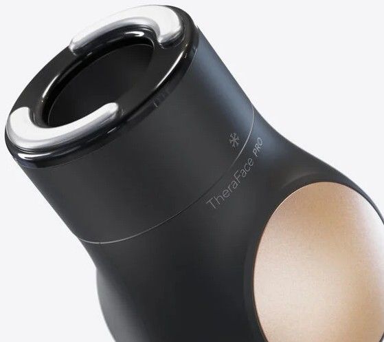 Therabody FG TheraFace Hot & Cold Rings - Black massager Face