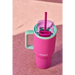Thermal mug with telescopic straw Kambukka Rio Tumbler 950ml Bubblegum Mint - Flasks & thermal mugsAGD-TKT<<<Home