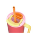 Thermal mug with telescopic straw Kambukka Rio Tumbler 950ml Pink Papaya - Flasks & thermal mugsAGD-TKT<<<Home