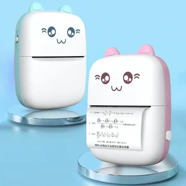 Thermal printer mini cat HURC9 - pink - Photo accessories<<<HurtelXML