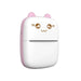 Thermal printer mini cat HURC9 - pink - Photo accessories<<<HurtelXML