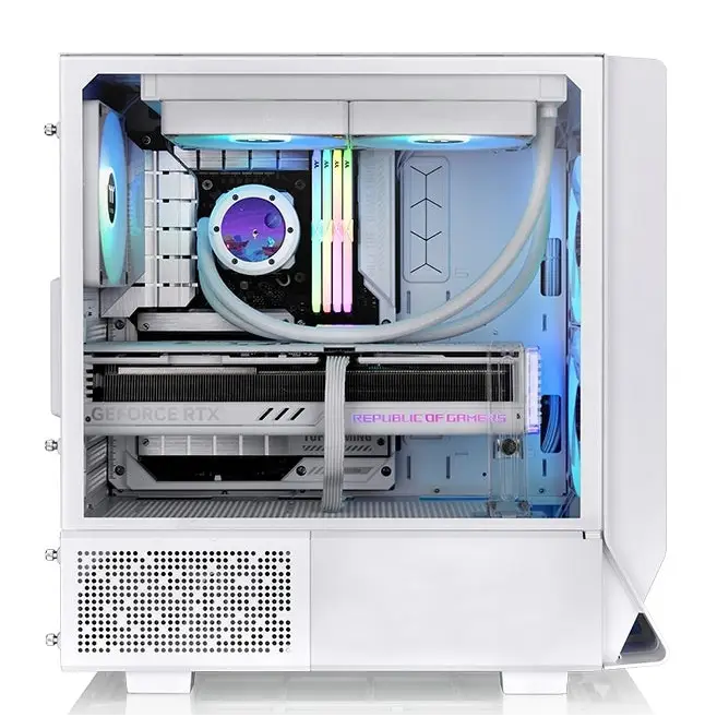 Thermaltake Ceres 330 TG ARGB Snow - Кутии за компютри<<<THERMALTAKE компоненти за