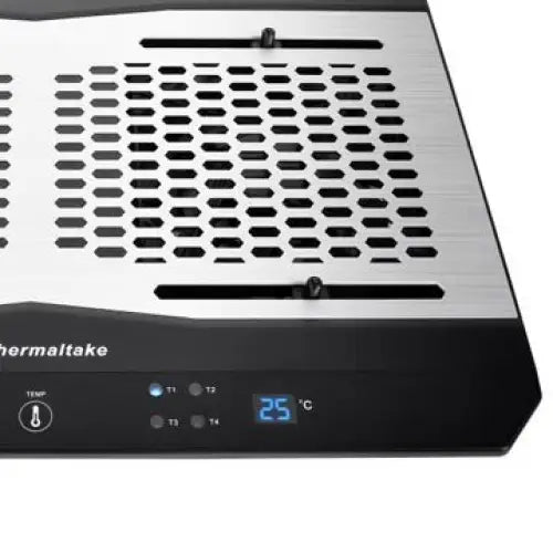 Thermaltake CL-N002-PL12BL-A laptop cooling pad 1300 RPM Aluminium Black - Stands