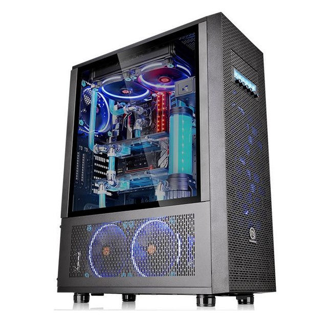 Thermaltake Core X71 TG Edition Full Tower Black - Computer casesOBU-OBU<<<CasesOBU<<<ActionPL