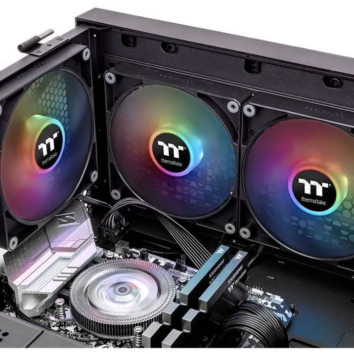 Thermaltake CT140 ARGB Sync PC Cooling Fan 2 Pack - Охлаждащи системи<<<THERMALTAKE компоненти за