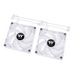 Thermaltake CT140 ARGB Sync PC Cooling Fan 2 Pack White - Охлаждащи системи<<<THERMALTAKE компоненти за