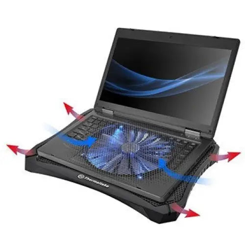 Thermaltake Massive V20 laptop cooling pad 43.2 cm (17’’) Black - Stands for notebooksCHL-POD<<<CoolingCHL<<<ActionPL