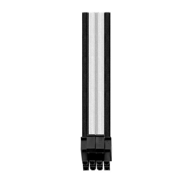 Thermaltake Mod Sleeved Cable Black & White 301mm - Аксесоари<<<THERMALTAKE компоненти за