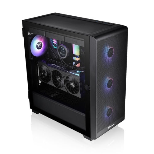 Thermaltake S250 TG ARGB - Кутии за компютри<<<THERMALTAKE компоненти за компютри<<<THERMALTAKE<<<PolyComp