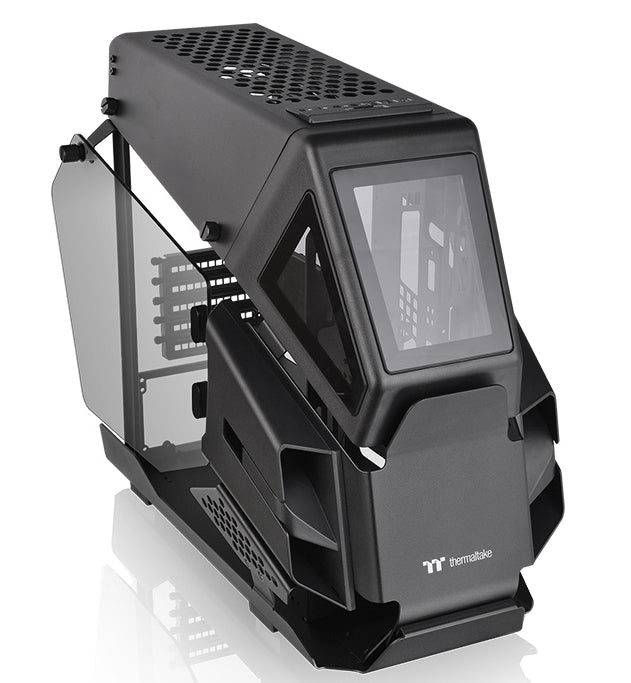 Thermaltake case - AH T200, micro tower, black/transparent