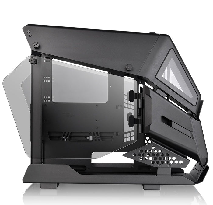 Thermaltake case - AH T200, micro tower, black/transparent