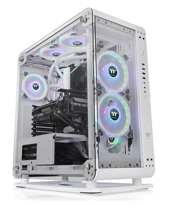ATX Semi-tower Box THERMALTAKE Core P6 TG Snow White