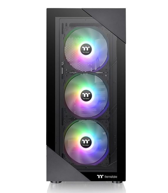 ATX Semi-tower Box THERMALTAKE View 200 TG ARGB Black