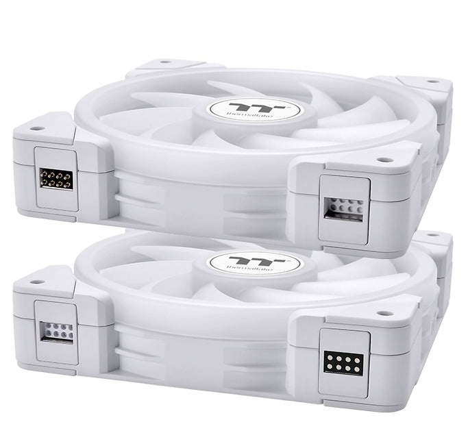 Thermaltake SWAFAN EX12 ARGB PC Cooling Fan TT Premium Edition 3 Fan Pack White