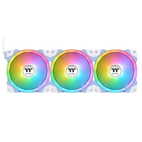 Thermaltake fans - SWAFAN EX12 ARGB Hydrangea Blue Premium Edition, 120 mm, 3 pieces