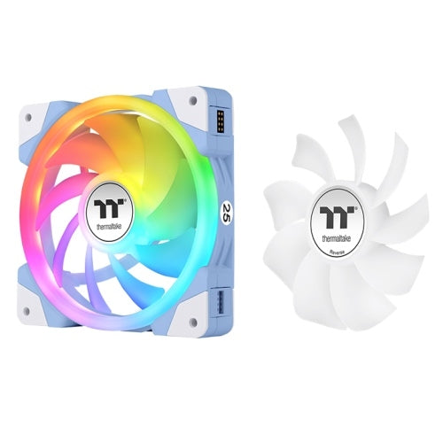 Thermaltake fans - SWAFAN EX12 ARGB Hydrangea Blue Premium Edition, 120 mm, 3 pieces