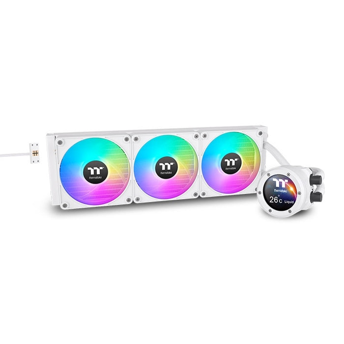 Thermaltake TH420 V2 Ultra EX ARGB Sync CPU Liquid Cooler Snow Edition