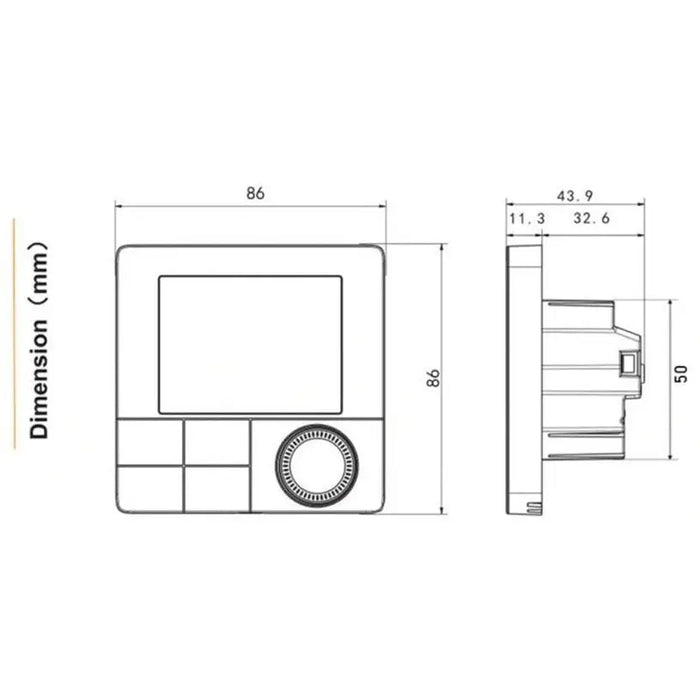 THERMO REGULATOR WARMCOIN WARMCOIN W4-WiFi - Електрически отоплители за баня<<<Отопление Охлаждане и