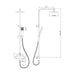 THERMOSTATIC SHOWER SYSTEM INTER CERAMIC MATILDA 6401C - Душ системи колони<<<Смесители и