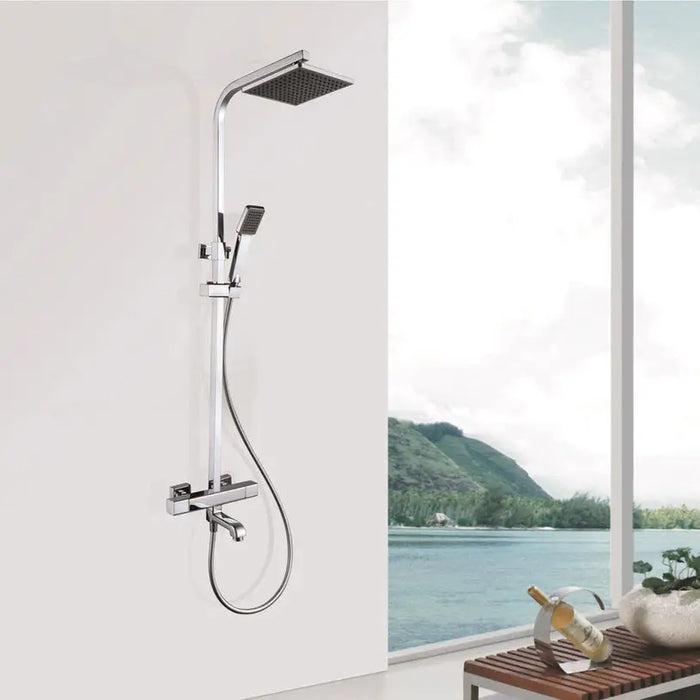 THERMOSTATIC SHOWER SYSTEM INTER CERAMIC MATILDA 6401C - Душ системи колони<<<Смесители и