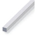 THICK PROFILE SQUARE ALUMINUM ANODIZED 10X10 MM 1 M ALFER ALUMINUM - Профили<<<Профили и планки<<<Инструменти и
