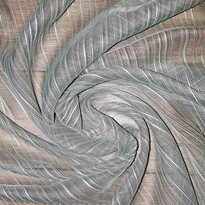 THIN CURTAIN 150X270 CM. STRIPES GRAY - Пердета<<<Корнизи щори и пердета<<<Мебели и интериор<<<Praktiker