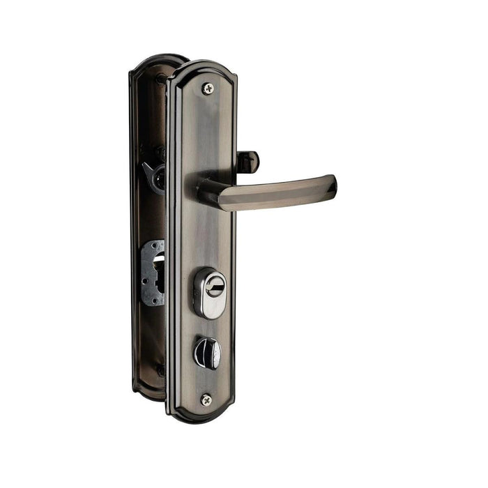 ENTRANCE DOOR HANDLE INTERAX 76MM LEFT