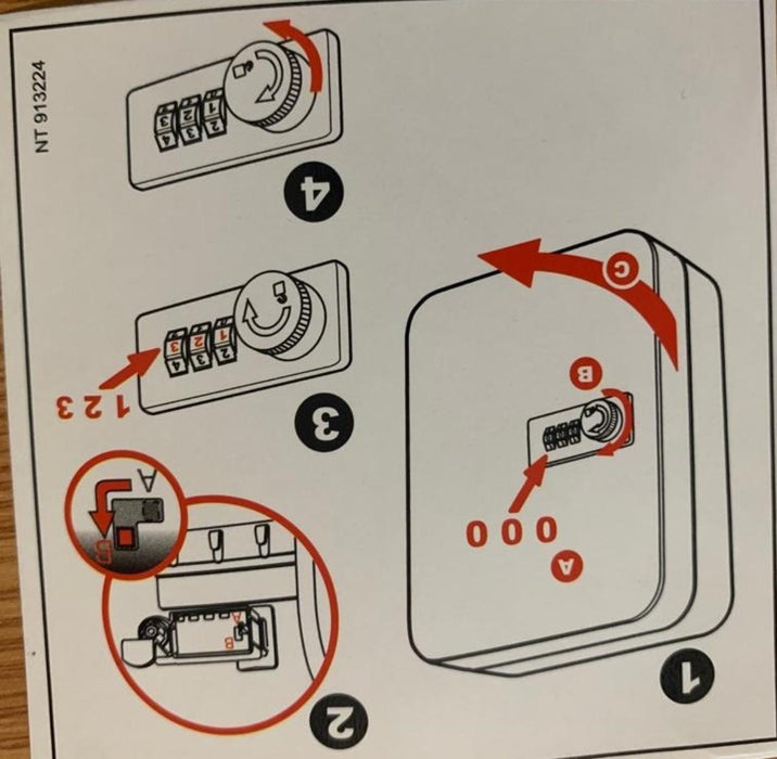 KEY BOX 200X160X60MM