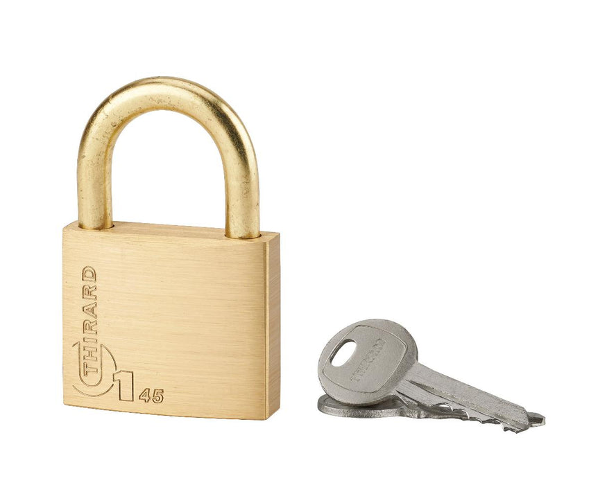 PADLOCK 45MM BRASS MACH 1