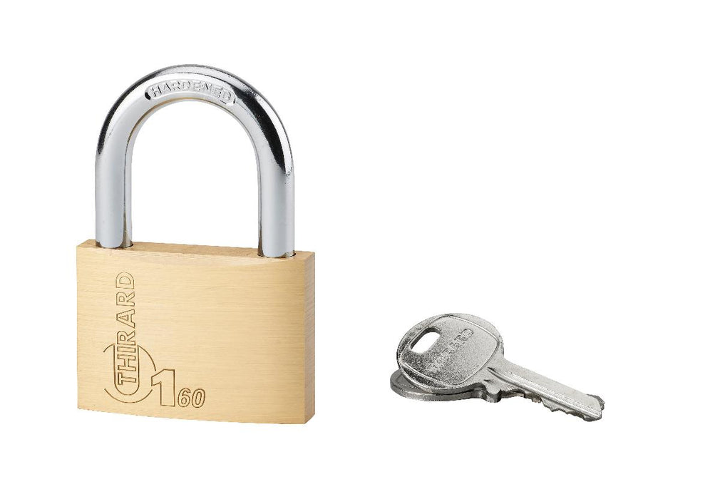 PADLOCK 60MM BRASS MACH 1