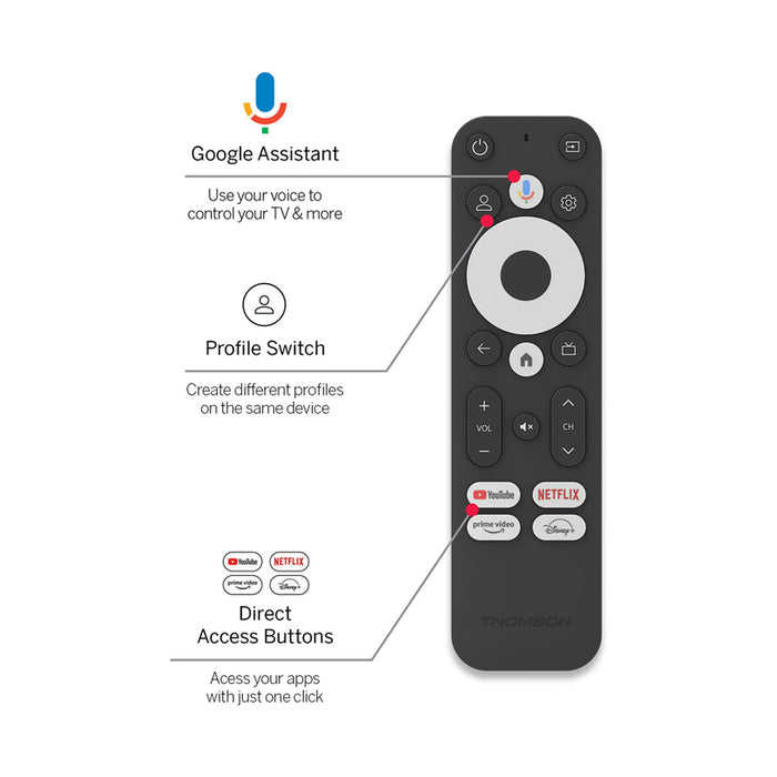 Multimedia player THOMSON 4K STICK 140G