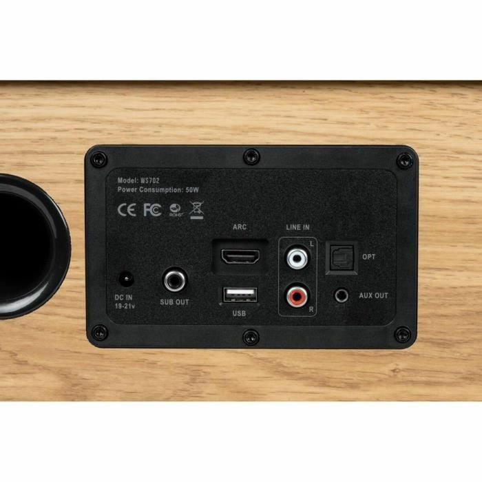 Portable Speaker Thomson WS702 Wood 150 W