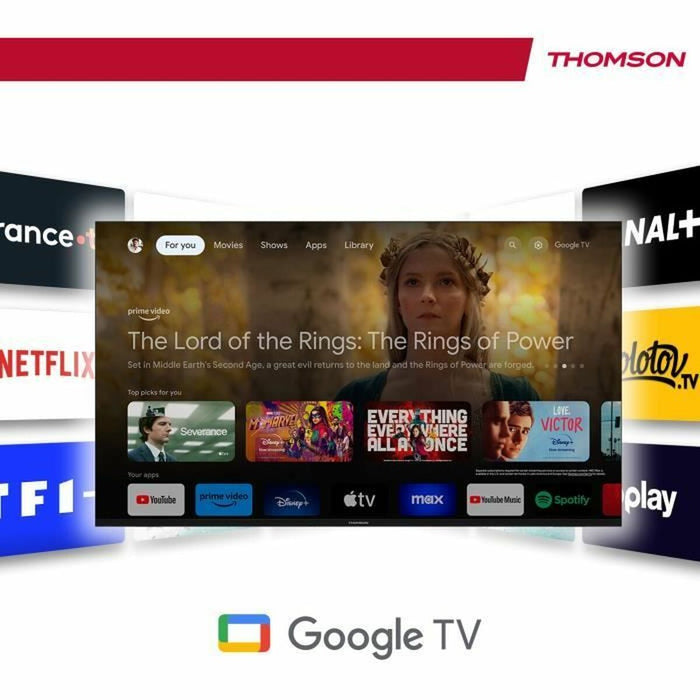 Smart TV Thomson 43QG4S14 43" QLED 4K Ultra HD