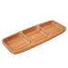 THREE COMPARTMENT BAMBOO PLATE GANBERI BAMBUM - Сервизи чаши и чинии<<<Домашни потреби<<<Кухня<<<Praktiker