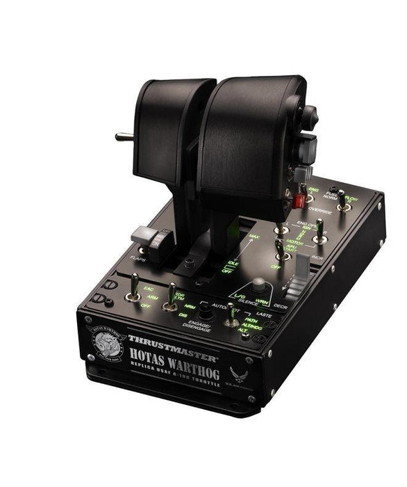 Wired Joystick Thrustmaster HOTAS Warthog Dual Throttles Flight Simulator for PC Black