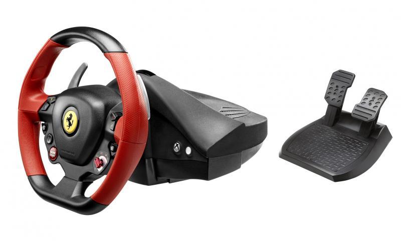 THRUSTMASTER Steering Wheel, Ferrari 458 Spider Racing Wheel, for XBox