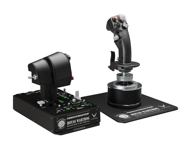 Joystick and Control Panel, Thrustmaster HOTAS Warthog Flight Simulator for PC, Black