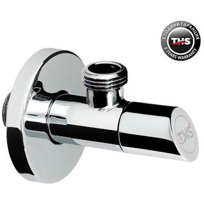 BREATH FAUCET 1/2 X 3/8 THS THERMOSTYLE SHARP SILVER