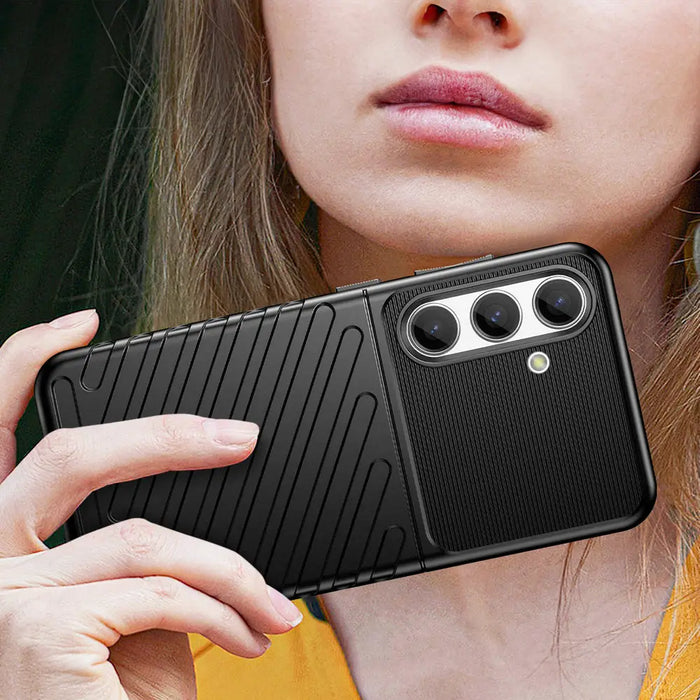 Thunder Case armored case for Samsung Galaxy S24 - black - Cell phone cases and covers<<<HurtelXML