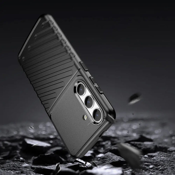 Thunder Case armored case for Samsung Galaxy S24 - black - Cell phone cases and covers<<<HurtelXML