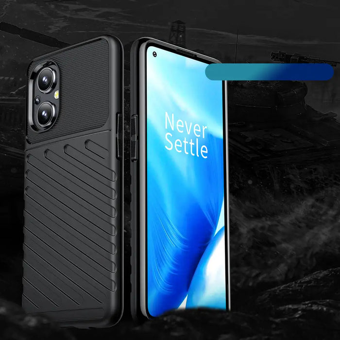 Thunder Case flexible armored cover for OnePlus Nord N20 5G black - Cell phone cases and covers<<<HurtelXML
