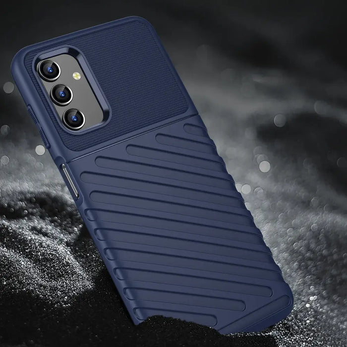 Thunder Case flexible armored cover for Samsung Galaxy A13 5G blue - Cell phone cases and covers<<<HurtelXML