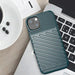 Thunder Case Flexible Tough Rugged Cover TPU Case for iPhone 13 mini green - Cell phone cases and covers<<<HurtelXML