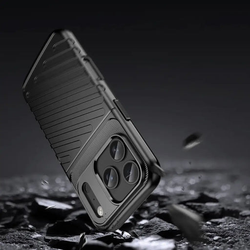 Thunder Case for iPhone 17 Pro Max - Black - Cell phone cases and covers<<<HurtelXML