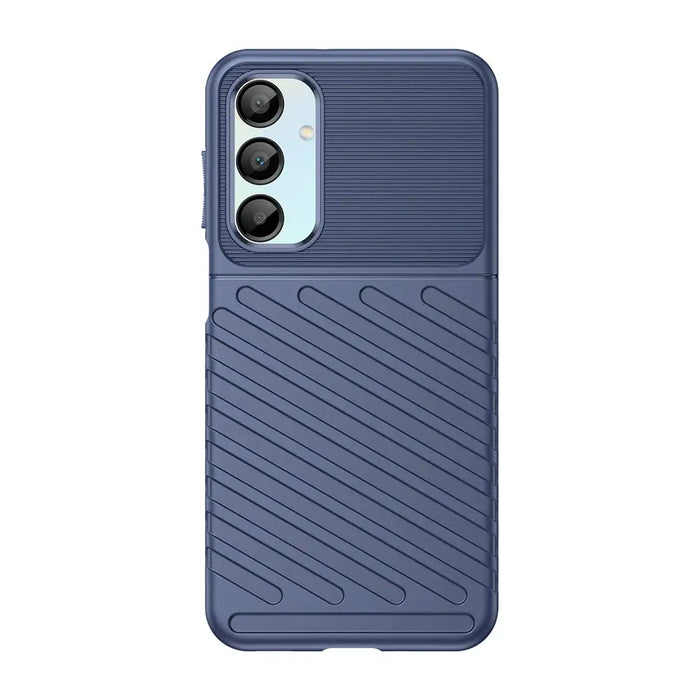 Thunder Case for Samsung Galaxy A16 / A16 5G Silicone Armored Cover - Blue - Cell phone cases and covers<<<HurtelXML