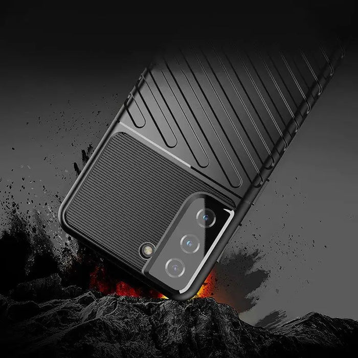 Thunder Case for Samsung Galaxy S23 silicone armored cover blue - Cell phone cases and covers<<<HurtelXML