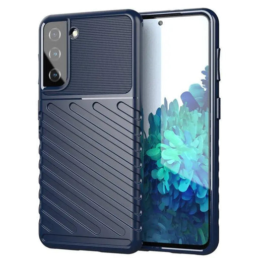 Thunder Case for Samsung Galaxy S23 silicone armored cover blue - Cell phone cases and covers<<<HurtelXML