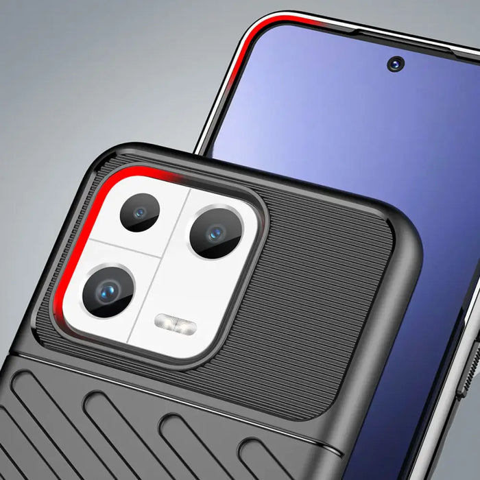Thunder Case case for Xiaomi 13 silicone armor case black - Cell phone cases and covers<<<HurtelXML