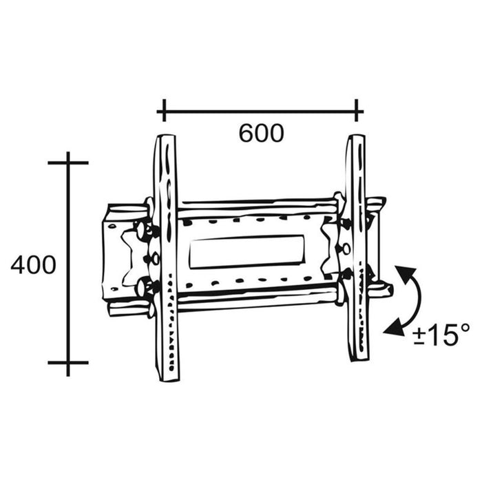 TV Stand THUNDER STTV TTS-P213N BLACK